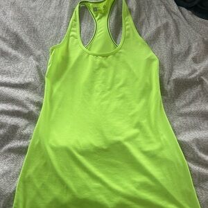 Xersion Neon Lime Racerback Tank Top